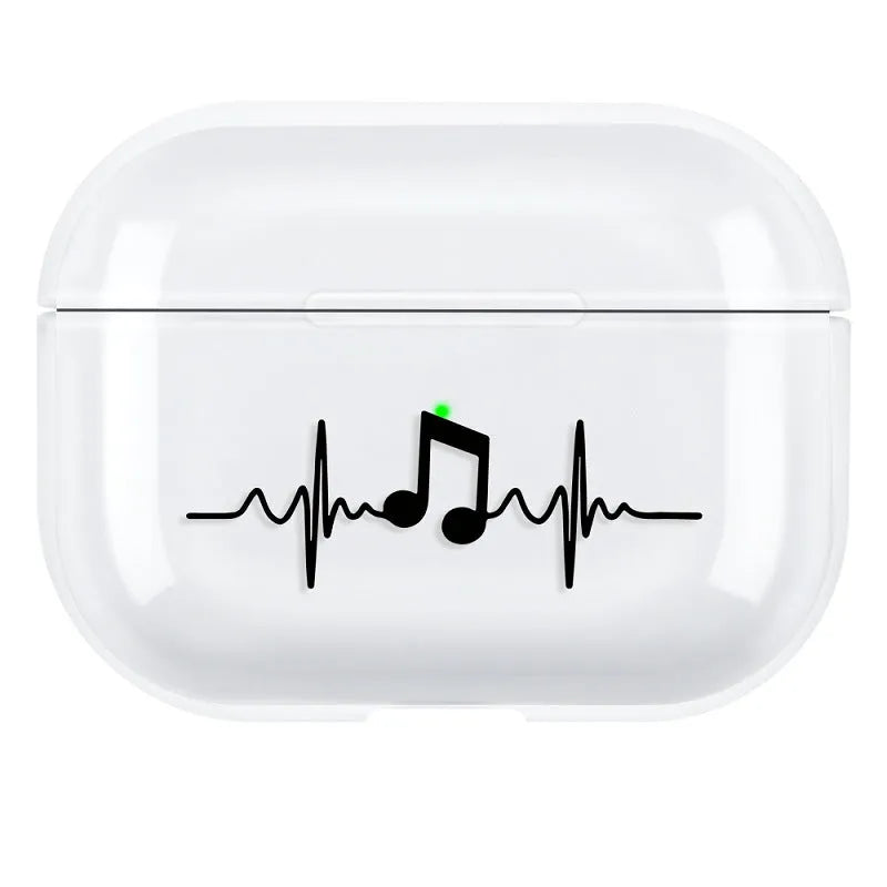 AirPods Pro 3 PC protective case cover in simple solid colour back cover style