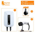 7KW universal fast charging gun for new energy vehicle AC home charging pile with European standard plug and 5m gun line