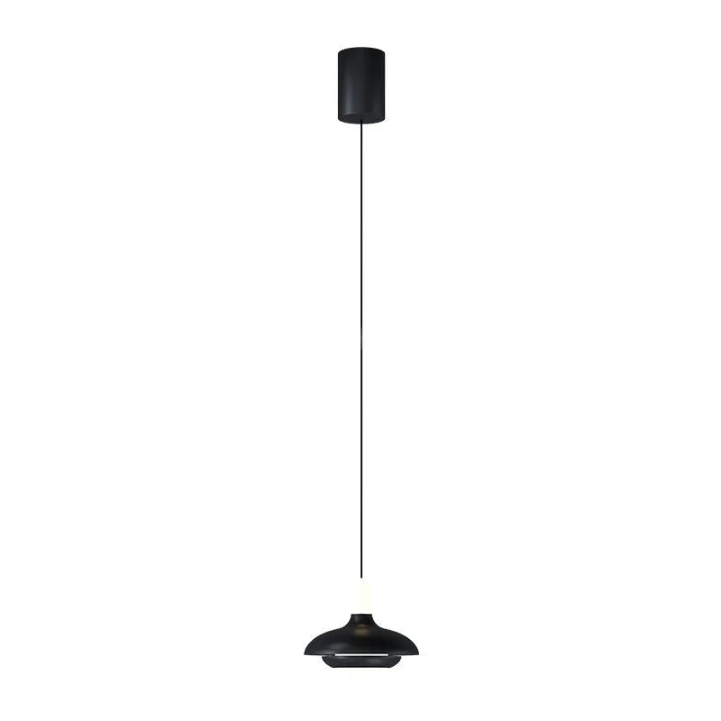 Modern minimalist adjustable bedside pendant light in Nordic style with three colour temperature options