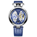 Men's casual waterproof wrist watch 13mm zinc alloy case belt strap stainless steel buckle