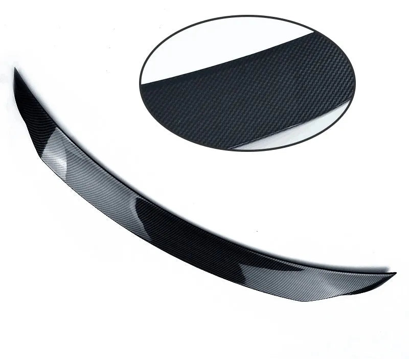 Mazda 3 Axela Exela sports tail trim in bright black for 2014-2021 models