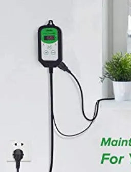 BH1912020 digital temperature and humidity controller with display showing readings