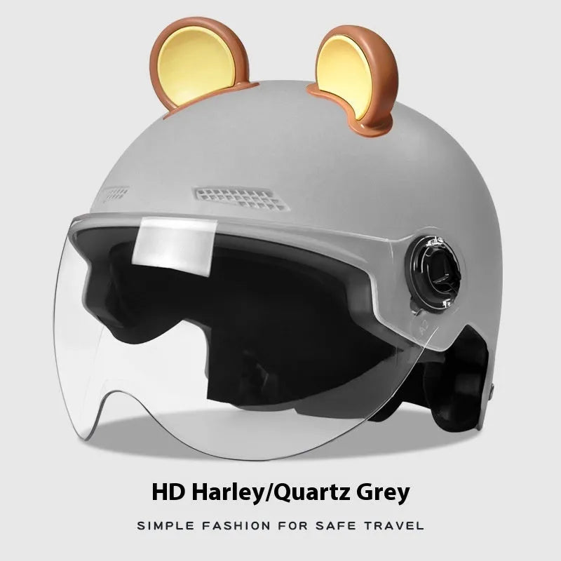Electric bicycle helmet with ABS shell in multiple colour options for adult commuting