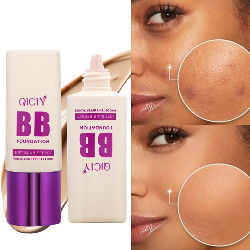 Feeding bottle liquid foundation concealer BB cream in ten colour shades