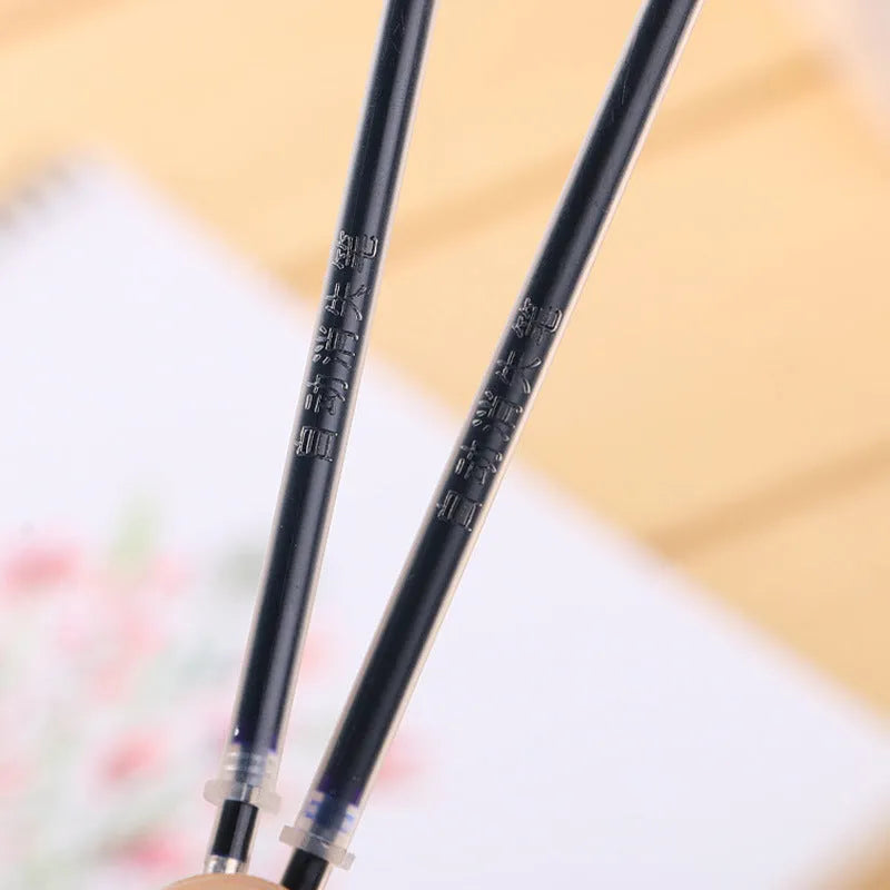 Automatic fade pen set with pen holder, 8 refills in case, random colour design