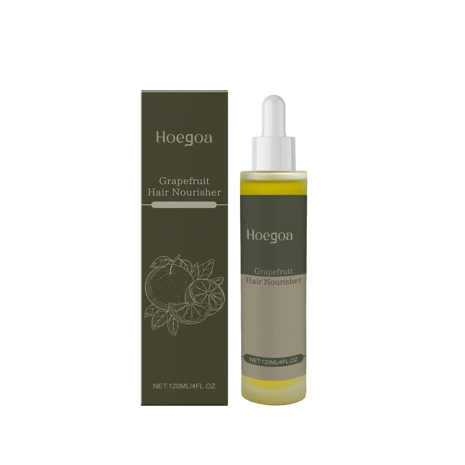 120ml bottle of grapefruit and rosemary hair conditioner for dry hair.