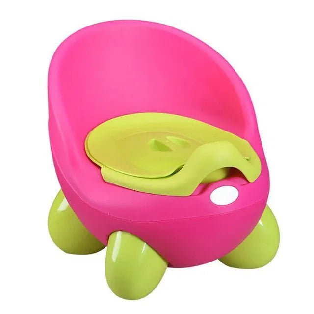 Dandan children's plastic toilet training stool with baby seat in blue colour