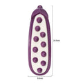 Green and purple meat-scented simulation dog toy resistant to biting in two size options