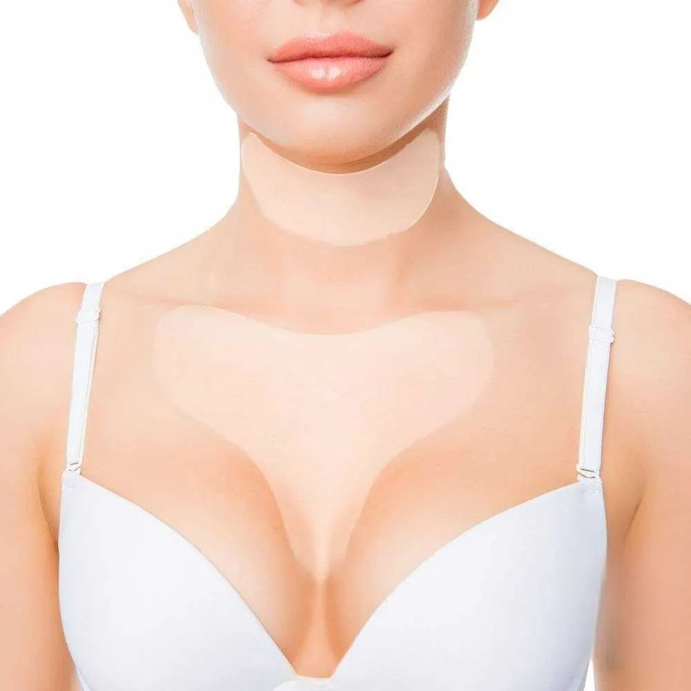 18 pack transparent skin rejuvenation beauty patches for facial care, reusable stickers for face neck and chest