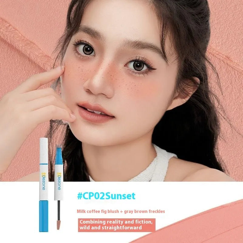 Korean Sweet Girl liquid eyeliner pen in CP01 Pink Gravel colour, 4g net content