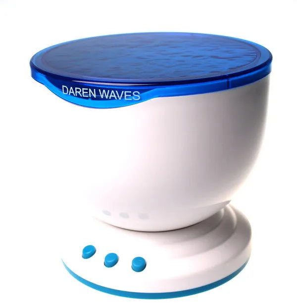 Blue ocean projection lamp LED unit for children's puzzle scenes.