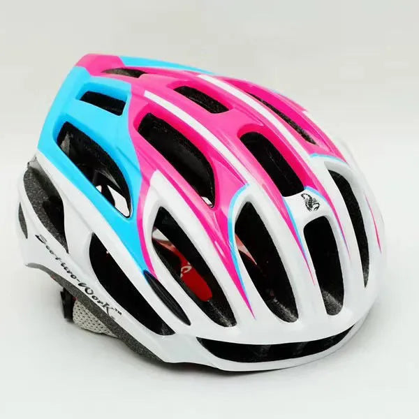Bicycle helmet with 25 vents, one-piece moulded PC shell and EPS liner, available in M 54-58cm and L 58-62cm