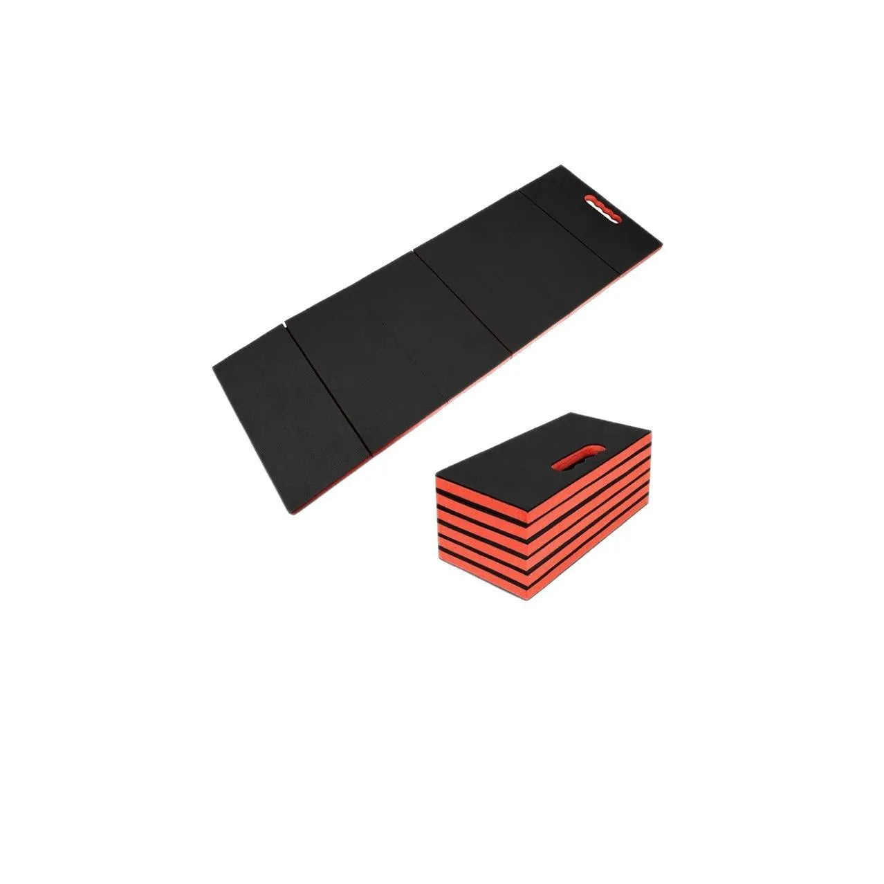 Folding EVA kneeling mat for car repair with dimensions 116cm long by 40cm wide