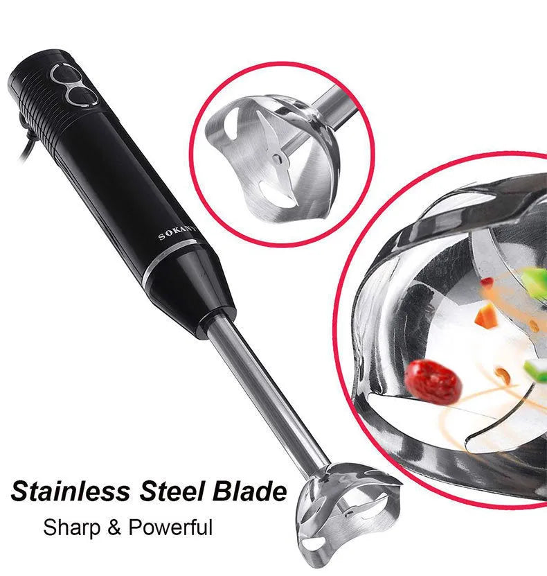 Multi functional electric bar machine juicer blender black 300W 220V EU plug household kitchen gadget