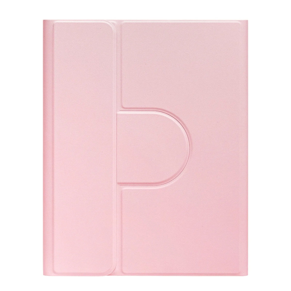 Acrylic rotating protective sleeve with pen slot for iPad keyboard case in black