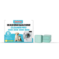 12 washing machine cleaner sheets pack with sodium bicarbonate and citric acid formulation
