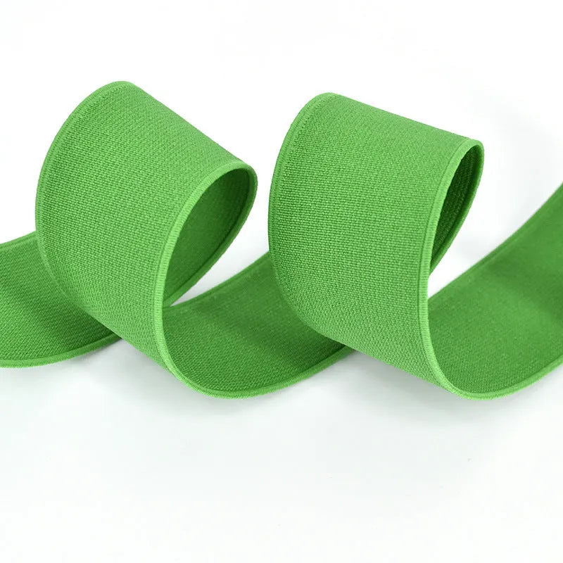 5cm wide colour elastic bands for clothing and luggage organisation