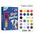 Set of soft head gouache pens for hand account painting and graffiti artwork