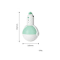Green or orange chicken-shaped electric cat toy with automatic motion and laser light.