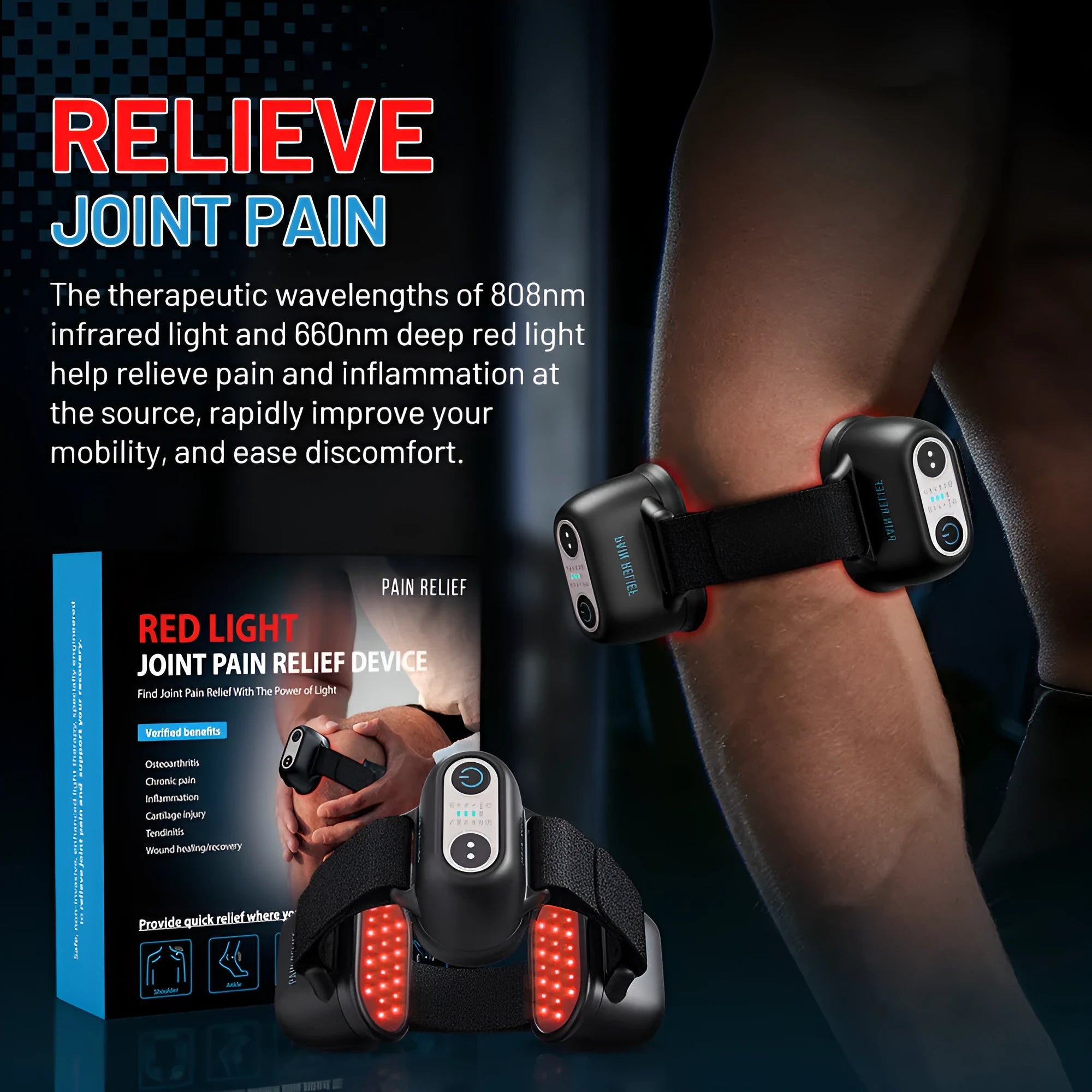 Black adjustable shoulder physiotherapy instrument with strap system and three gear settings