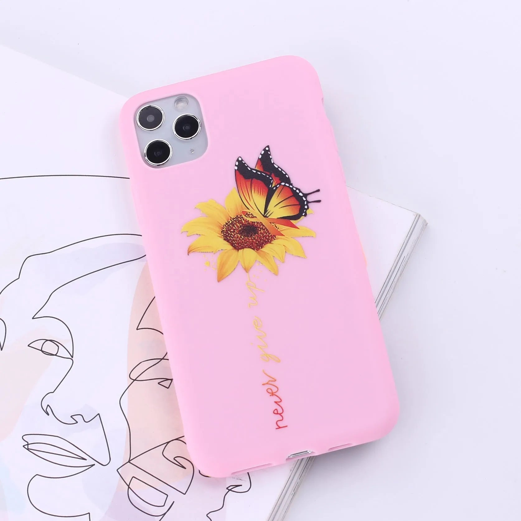 TPU mobile phone back cover case for iPhone in multiple colour options