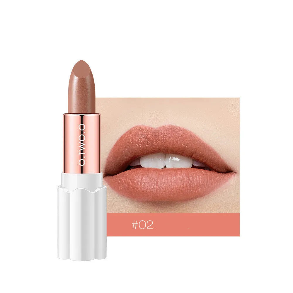 Matte plum lip gloss in shade with moisturising formula and smooth wand applicator