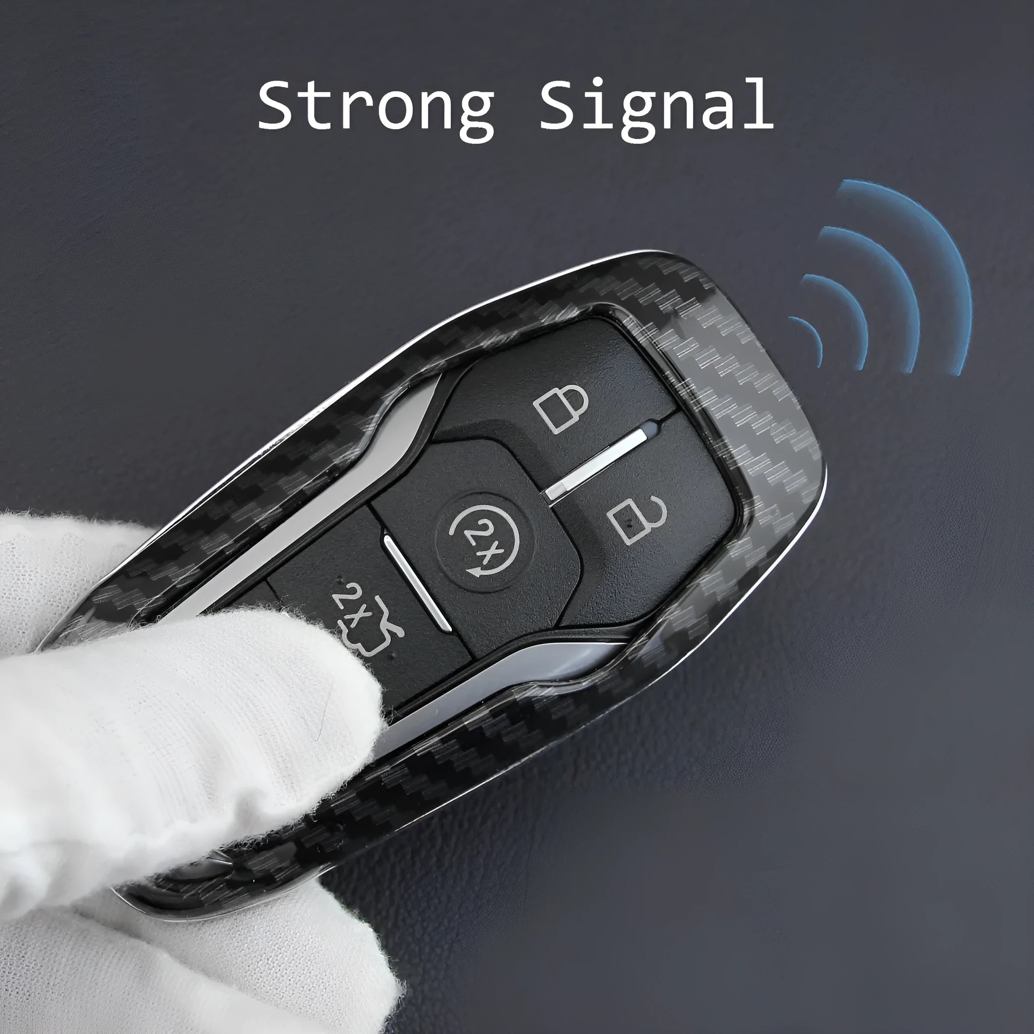 Plastic protective shell case for car key remote control with buckle closure