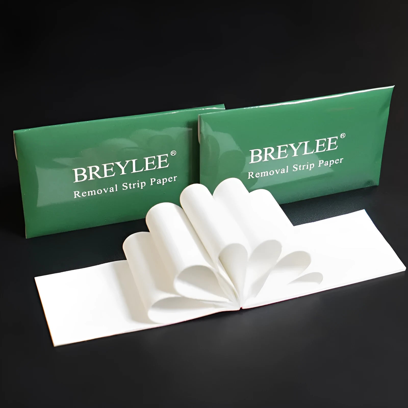 BREYLEE nasal mask paper strip pack containing 100 pieces for pore cleansing
