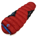 Cotton camping sleeping bag with compression storage bag in Army Green colour