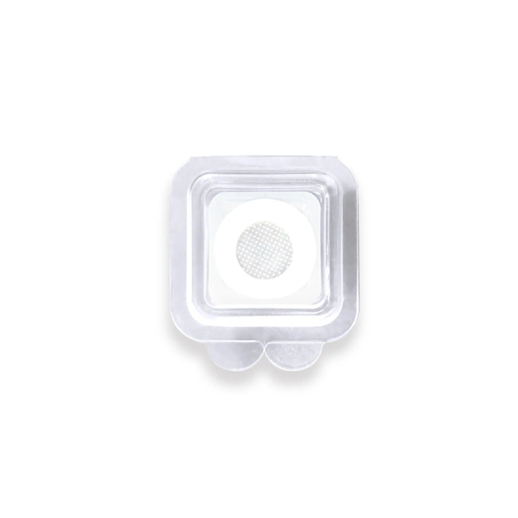 Transparent hydrocolloid microcrystalline acne patches showing single patch and nine-piece pack formats