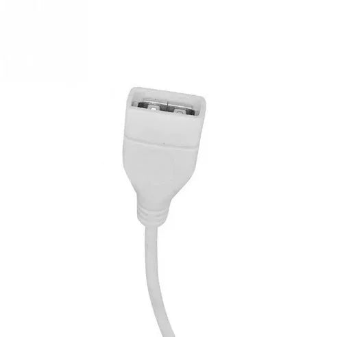 All-copper USB male to female extension cable, 28cm, for charging and data transfer