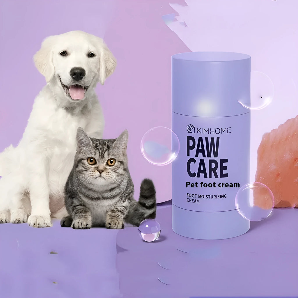 40g pot of pet foot cream with Brazil palm wax for cat and dog paw moisturising
