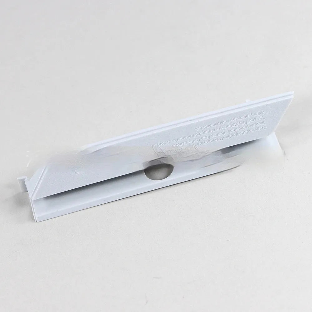 Black and white hard drive baffle bin cover for 3.5-inch computer drives