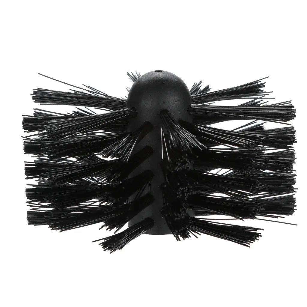 Flexible 600mm dryer pipe cleaning brush with nylon bristles for chimney and vent cleaning