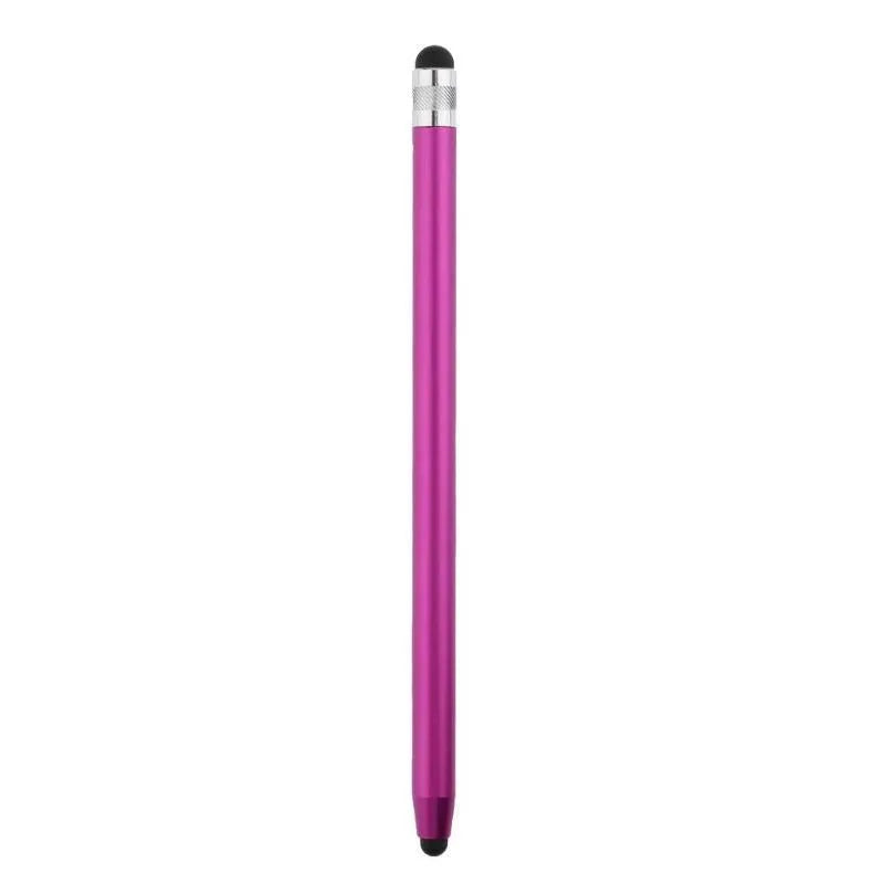 Metal touch screen stylus pen with double tip design in various colour options