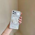 Cool Wind Space Planet mirror phone case in mirror-planet colour with TPU and electroplating for iPhone models