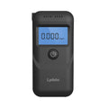 Black household alcohol breath tester unit for personal drunk driving checks.