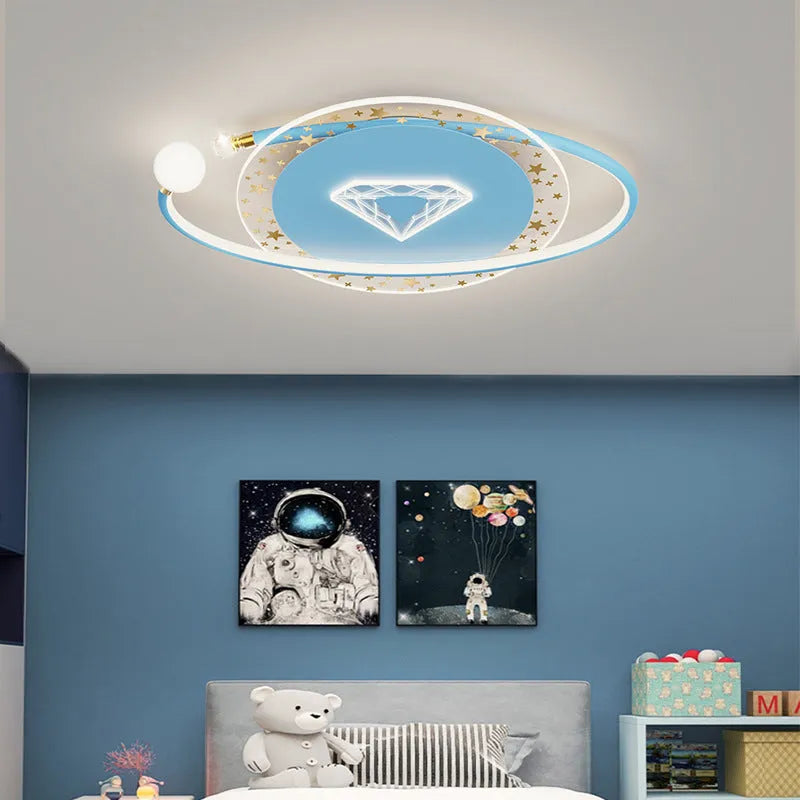 Moon XINGX cloud design ceiling lamp with adjustable lighting for children's rooms