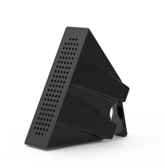 ABS mobile phone amplifier bracket for Apple iPhone in black, blue, pink or white colours