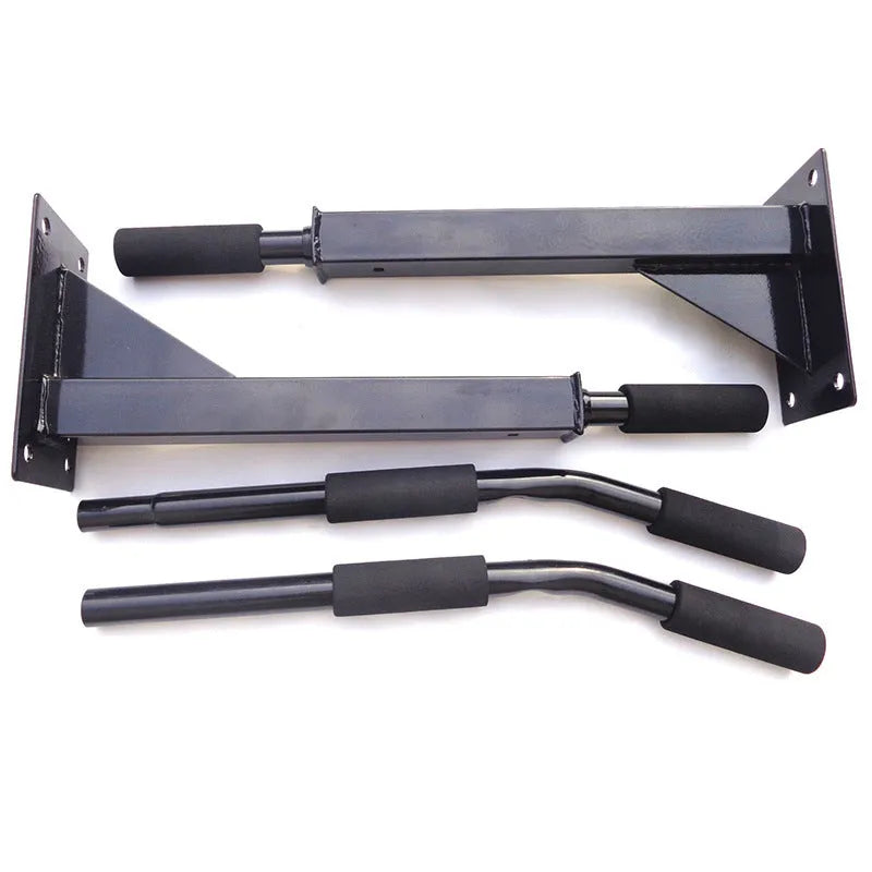 Indoor pull-up equipment with high carbon steel ordinary connecting bar and black sponge covers
