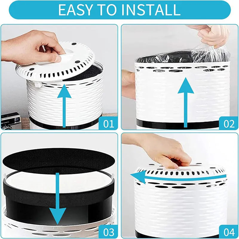 Levoit LV-H132 compatible replacement air filter measuring 19cm square with separate filter cotton