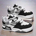 Men's low-top board shoes with soft rubber soles and mesh lining in three colour options