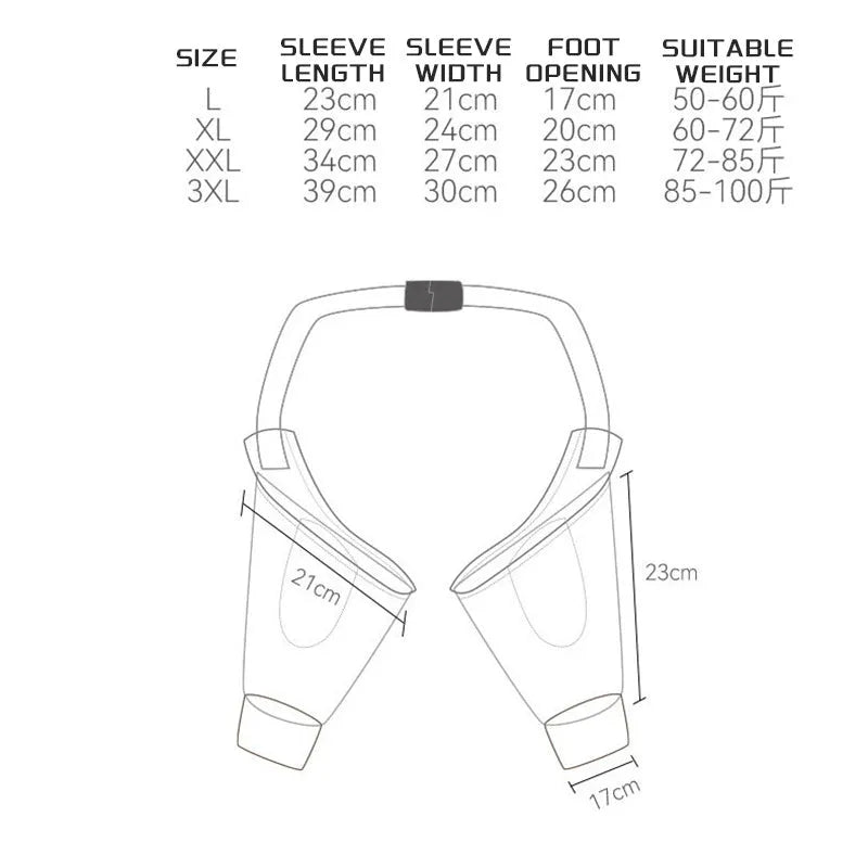 Blue dog elbow support sleeve with padded patch and matching scarf, shown with plastic buckle adjustment.