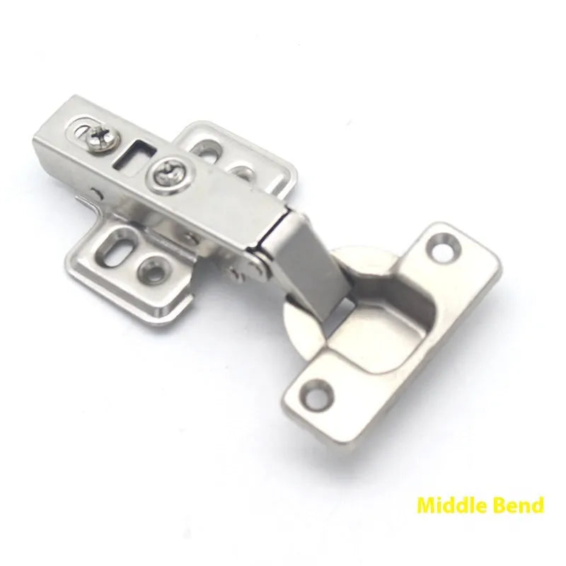 761 cold rolled steel hydraulic cabinet hinge with nickel plating and three bend specifications