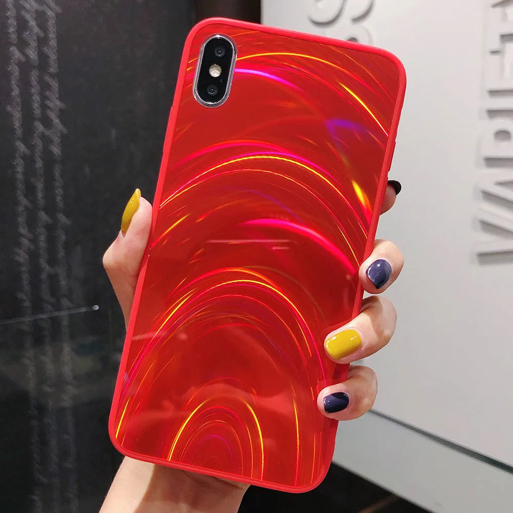 Marble pattern shockproof silicone phone case for Samsung Galaxy models on a table.