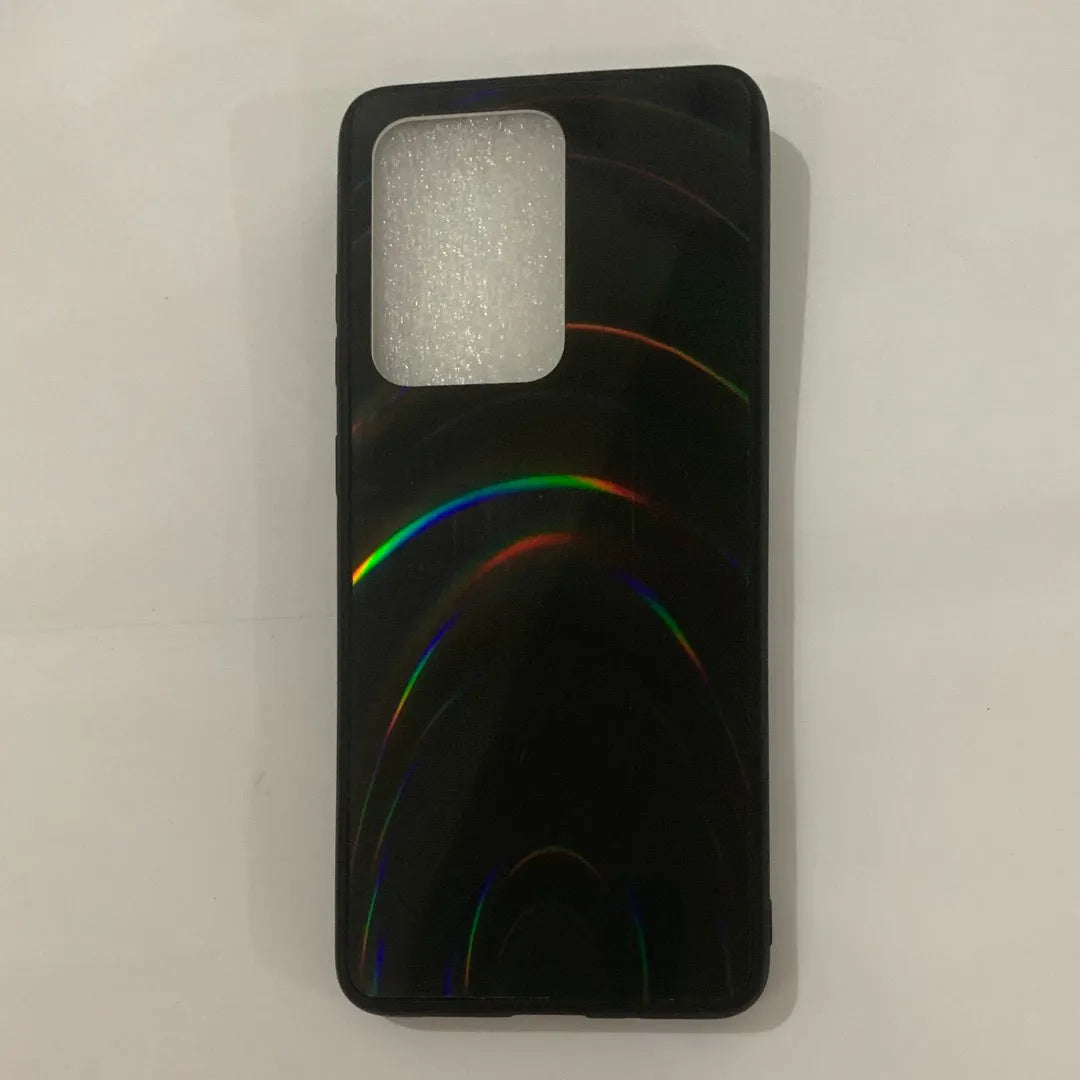Marble pattern shockproof silicone phone case for Samsung Galaxy models on a table.