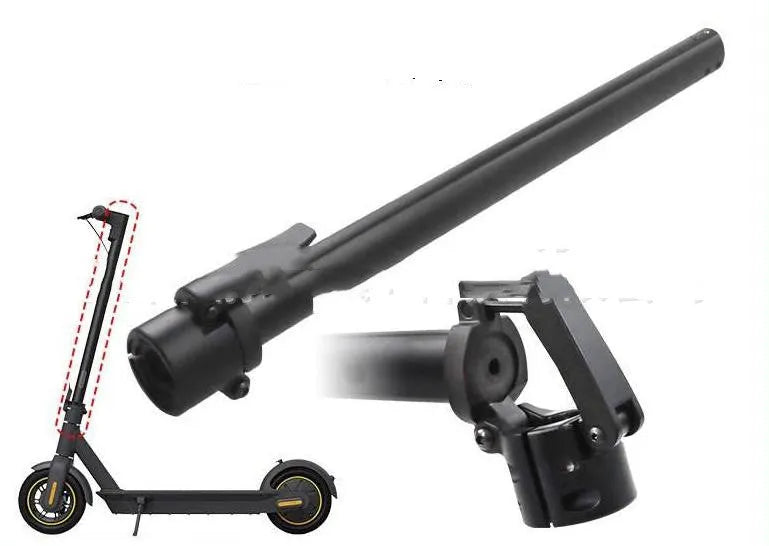 Black folding upright pole accessory for Nanbo No. 9 electric scooter