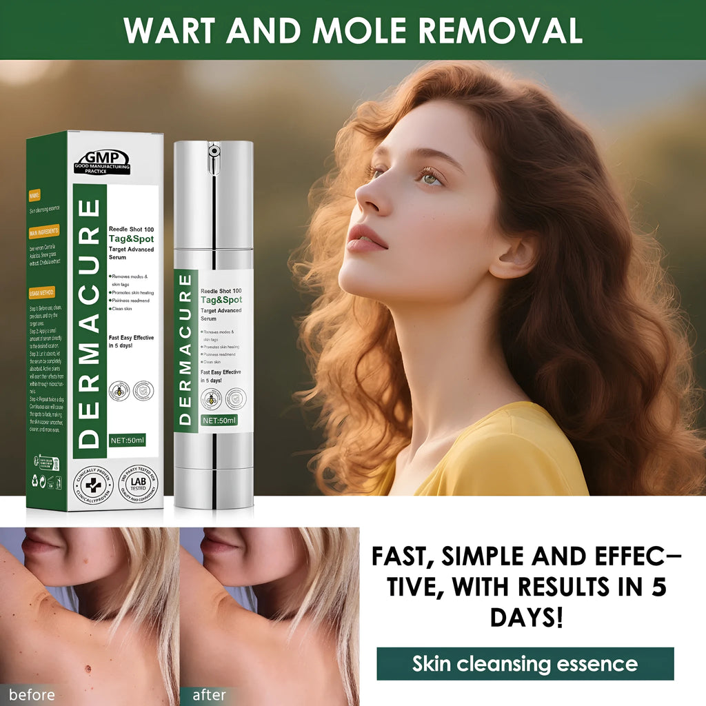 50ml facial care solution bottle for gentle cleaning, suitable for women and men
