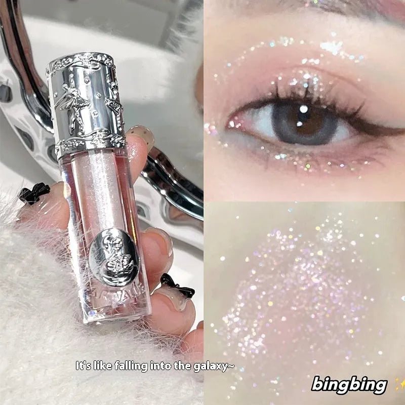 Ballet liquid eye shadow bottle in one of five shades: Star Man Sakura Field, Doll Logs, Butterfly Paradise, Nutcracker, or Pillow Fairy Tales.