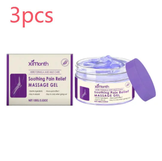 100g tube of body massage gel for daily care of joints, knees and elbows